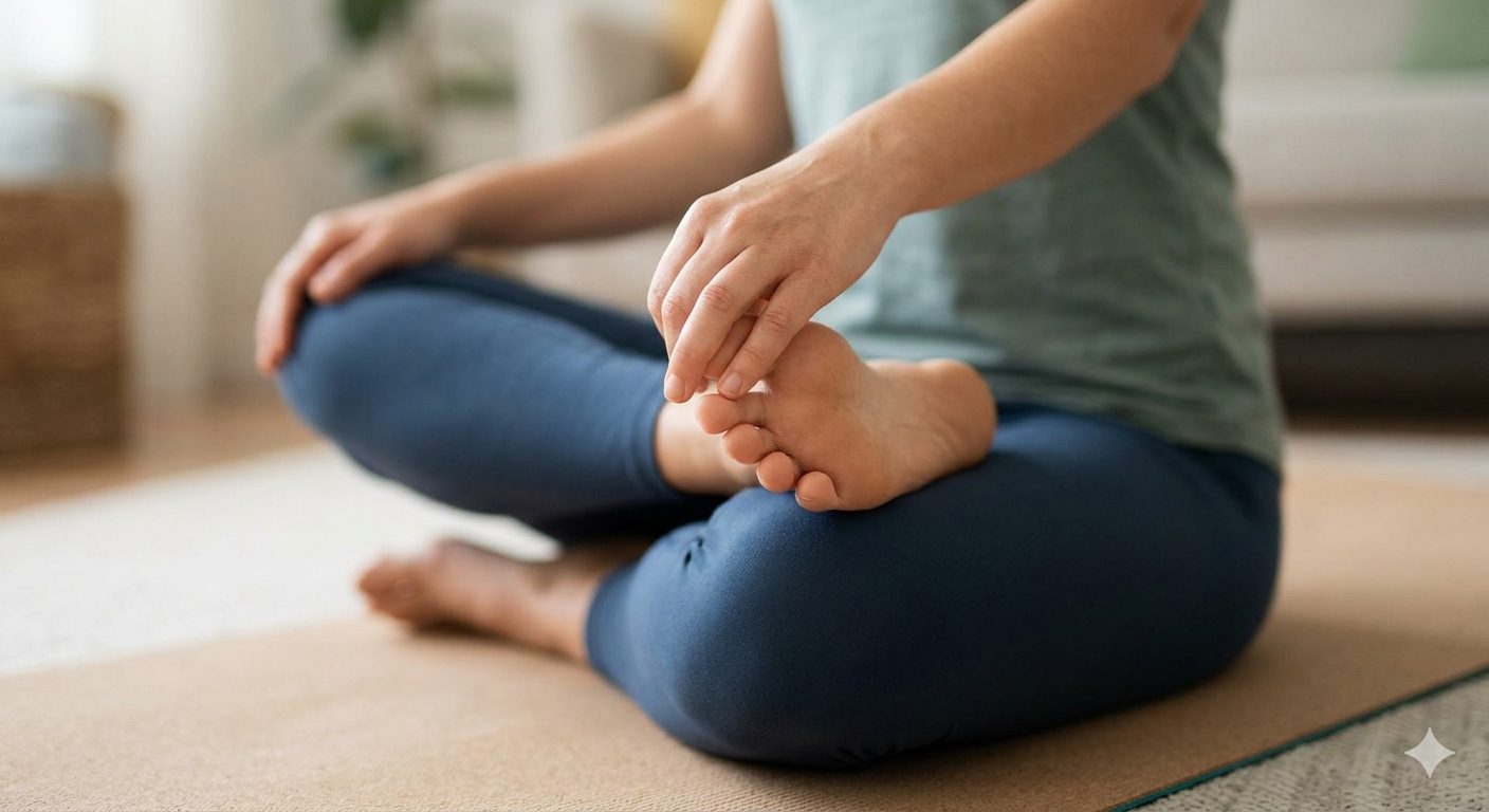 Foot specialist evaluating ball of foot pain